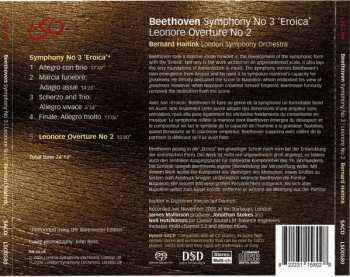 SACD Ludwig van Beethoven: Symphony No 3 'Eroica',  Leonore Overture No 2