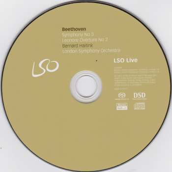 SACD Ludwig van Beethoven: Symphony No 3 'Eroica',  Leonore Overture No 2