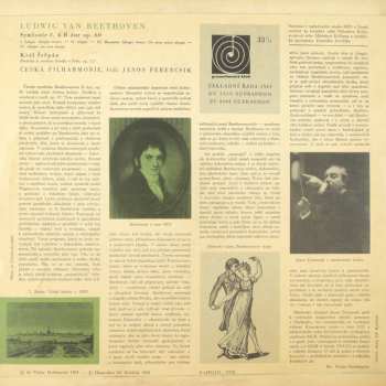LP The Czech Philharmonic Orchestra: IV. Symfonie B Dur, Op. 60