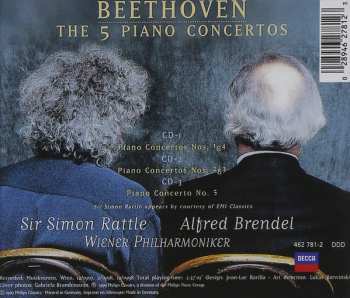 3CD Ludwig van Beethoven: The 5 Piano Concertos