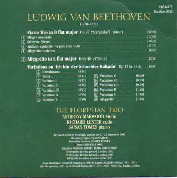 4CD/Dobozkészlet Ludwig van Beethoven: The Complete Music For Piano Trio 