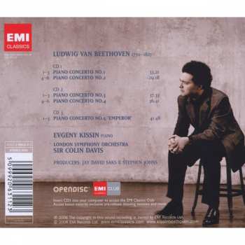 3CD Ludwig van Beethoven: The Complete Piano Concertos
