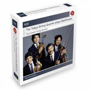9CD/Dobozkészlet Ludwig van Beethoven: The Complete String Quartets
