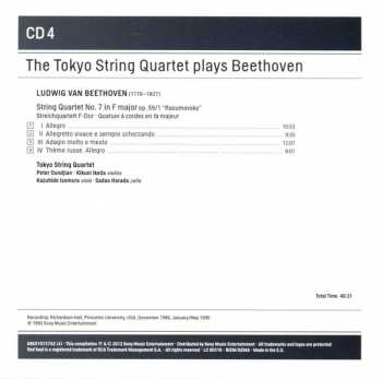 9CD/Dobozkészlet Ludwig van Beethoven: The Complete String Quartets