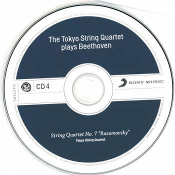 9CD/Dobozkészlet Ludwig van Beethoven: The Complete String Quartets
