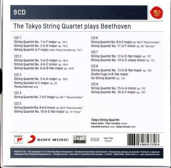 9CD/Dobozkészlet Ludwig van Beethoven: The Complete String Quartets
