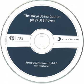 9CD/Dobozkészlet Ludwig van Beethoven: The Complete String Quartets