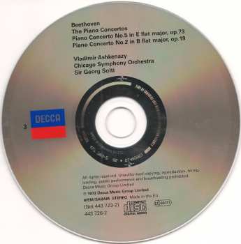 3CD Ludwig van Beethoven: The Piano Concertos