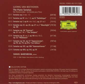 9CD/Dobozkészlet Ludwig van Beethoven: The Piano Sonatas