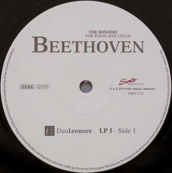 2LP Ludwig van Beethoven: The Sonatas For Piano And Cello