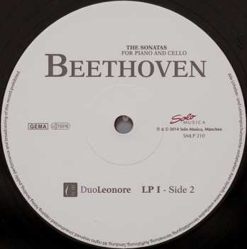 2LP Ludwig van Beethoven: The Sonatas For Piano And Cello