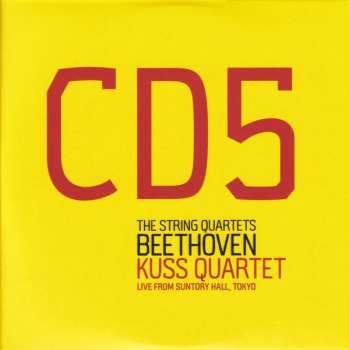 8CD/Dobozkészlet Ludwig van Beethoven: The String Quartets (Live From Suntory Hall, Tokyo)
