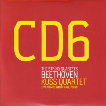 8CD/Dobozkészlet Ludwig van Beethoven: The String Quartets (Live From Suntory Hall, Tokyo)