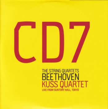 8CD/Dobozkészlet Ludwig van Beethoven: The String Quartets (Live From Suntory Hall, Tokyo)