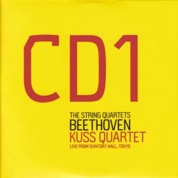 8CD/Dobozkészlet Ludwig van Beethoven: The String Quartets (Live From Suntory Hall, Tokyo)