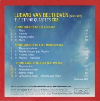 8CD/Dobozkészlet Ludwig van Beethoven: The String Quartets (Live From Suntory Hall, Tokyo)