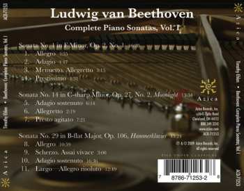 CD Ludwig van Beethoven: Complete Piano Sonatas, Vol. I