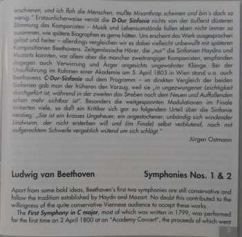 CD Ludwig van Beethoven: Symphony No. 1 / Symphony No. 2
