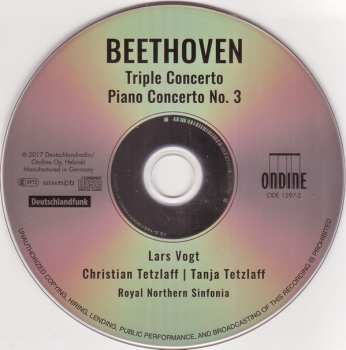 CD Ludwig van Beethoven: Triple Concerto / Piano Concerto No. 3
