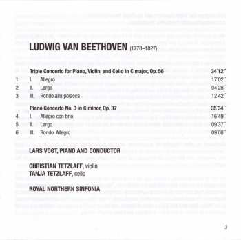 CD Ludwig van Beethoven: Triple Concerto / Piano Concerto No. 3