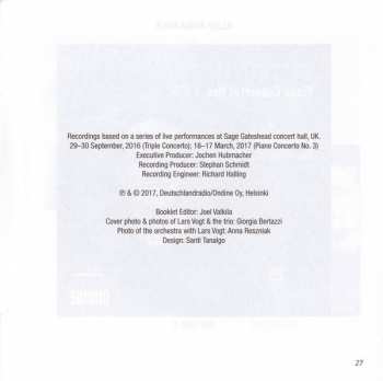 CD Ludwig van Beethoven: Triple Concerto / Piano Concerto No. 3