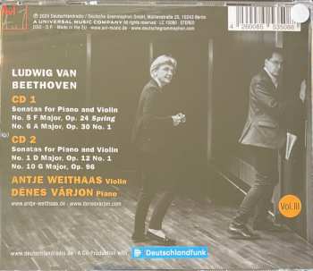 2CD Ludwig van Beethoven: Vol. 3. Violin Sonatas Nos 1, 5, 6 & 10