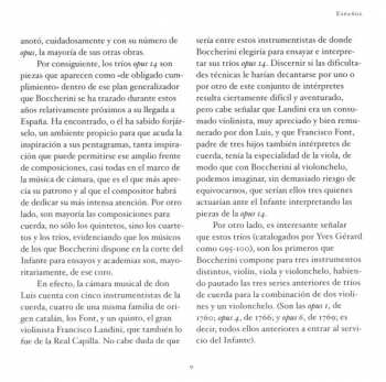 2CD Luigi Boccherini: Boccherini En Boadilla (Trios Opus 14 Boadilla Del Monte, 1772)