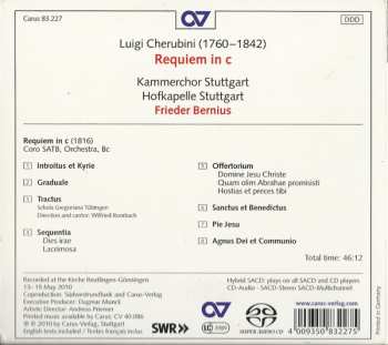 SACD Luigi Cherubini: Luigi Cherubini: Requiem In C