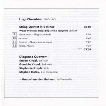 CD Luigi Cherubini: String Quintets