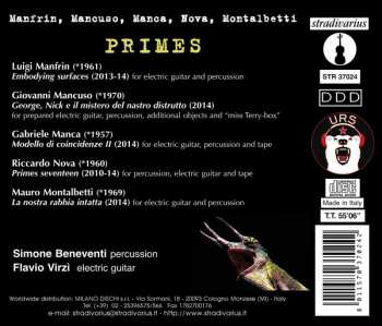 CD Giovanni Mancuso: Primes