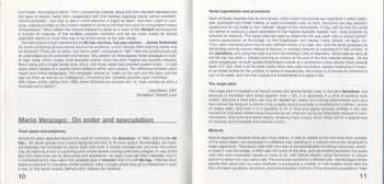 CD Mario Venzago: Variazioni Canoniche · Varianti · No Hay Caminos, Hay Que Caminar · Incontri