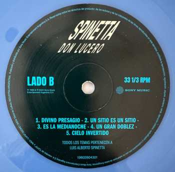 LP Luis Alberto Spinetta: Don Lucero CLR