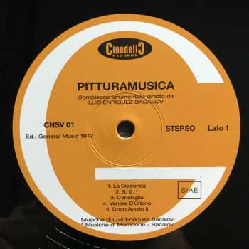 LP Luis Bacalov: Pitturamusica LTD