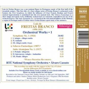 CD RTÉ National Symphony Orchestra: Symphony No. 1 • Scherzo Fantastique • Suite Alentejana No. 1