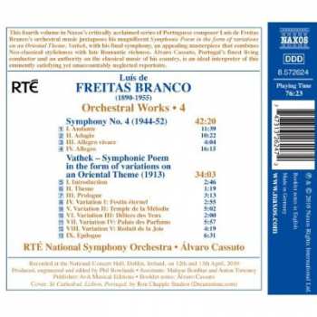CD RTÉ National Symphony Orchestra: Symphony No. 4 • Vathek