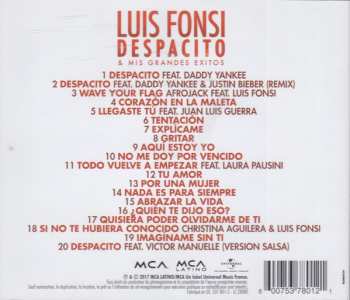 CD Luis Fonsi: Despacito & Mis Grandes Exitos
