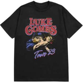 Merch Luke Combs: Póló Tour '23 Smashing Beer