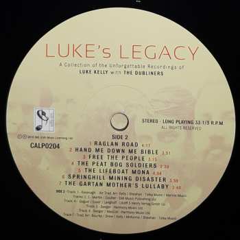 LP The Dubliners: Luke's Legacy (A Collection Of The Unforgettable Recordings Of Luke Kelly With The Dubliners)