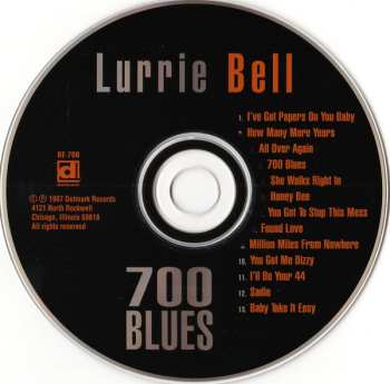 CD Lurrie Bell: 700 Blues