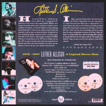 10LP/4DVD/SP/Dobozkészlet Luther Allison: A Legend Never Dies (Essential Recordings 1976 - 1997) LTD | NUM