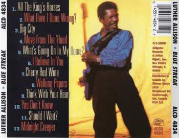 CD Luther Allison: Blue Streak