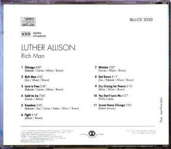 CD Luther Allison: Rich Man