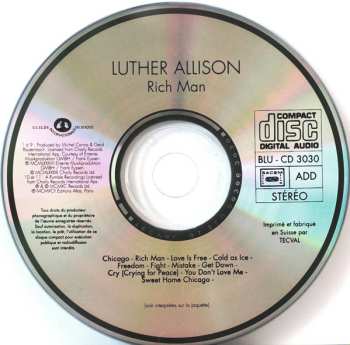 CD Luther Allison: Rich Man