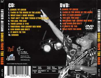 CD/DVD Luther Allison: Songs From The Road