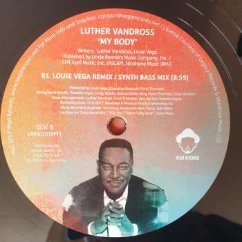 2LP Luther Vandross: My Body (Louie Vega Remix)
