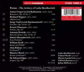 CD Lydia Mordkovitch: Poème