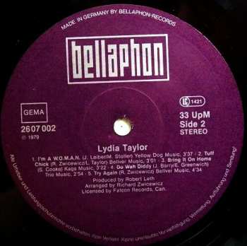 LP Lydia Taylor: Lydia Taylor
