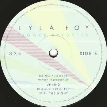 LP Lyla Foy: Bigger Brighter LTD