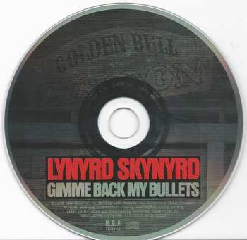 CD Lynyrd Skynyrd: Gimme Back My Bullets