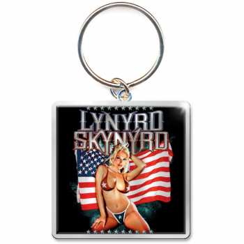 Merch Lynyrd Skynyrd: Kulcstartó American Flag 